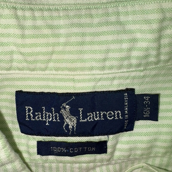 Ralph Lauren  Striped Button Down Shirt - Picture 7 of 9